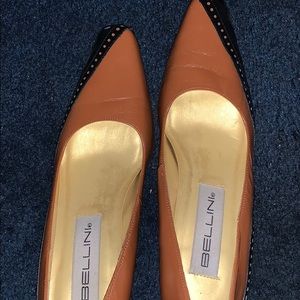 Brown n black wife heels